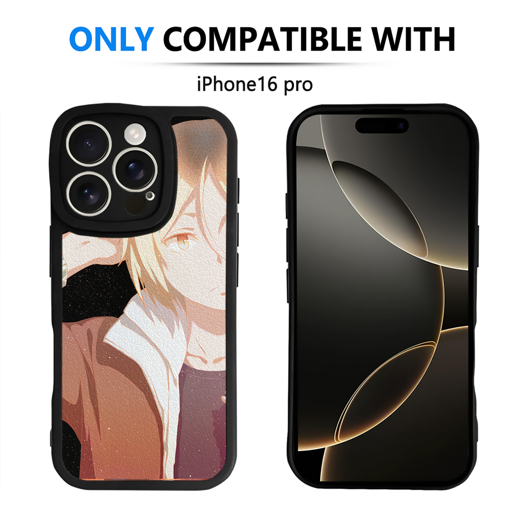 （画像用） ハイキュー!! Haikyu!! 【iPhone 16シリーズ対応】シリコンスマホケース（レザー調） 材質：シリコン